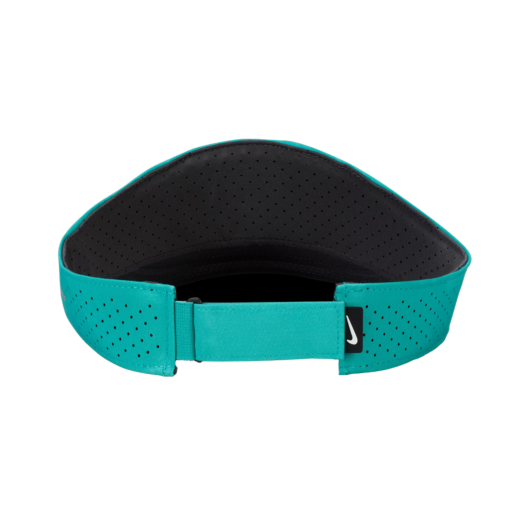 Nike Dri-FIT ADV Ace Visor — Black - Anthracite - White — Size Medium / Large — Alternate View 10