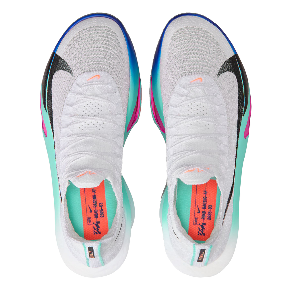 Nike Air Zoom Alphafly Next% 3 — Bright Crimson - Cave Purple - Lime Blast - Mint Foam - Sunset Tint - Green Strike — Size D — Width 12.5 — Alternate View 22