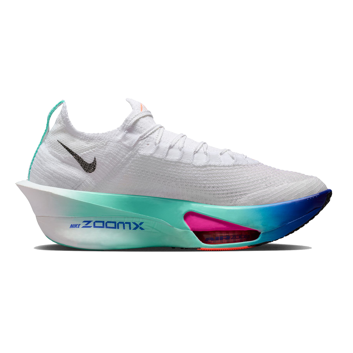 Nike Air Zoom Alphafly Next% 3 — Bright Crimson - Cave Purple - Lime Blast - Mint Foam - Sunset Tint - Green Strike — Size D — Width 12.5 — Alternate View 20