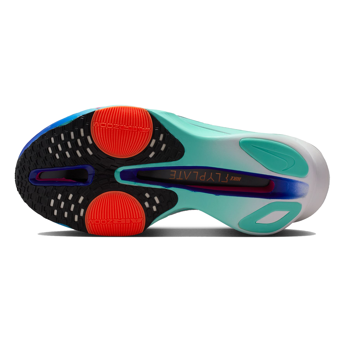 Nike Air Zoom Alphafly Next% 3 — Bright Crimson - Cave Purple - Lime Blast - Mint Foam - Sunset Tint - Green Strike — Size D — Width 12.5 — Alternate View 23