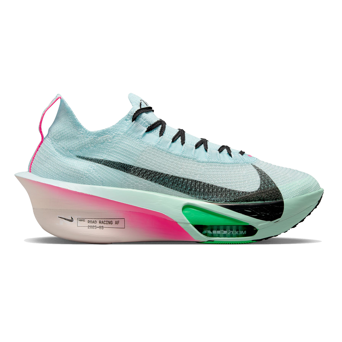 Nike Air Zoom Alphafly Next% 3 — Bright Crimson - Cave Purple - Lime Blast - Mint Foam - Sunset Tint - Green Strike — Size D — Width 12.5 — Alternate View 24