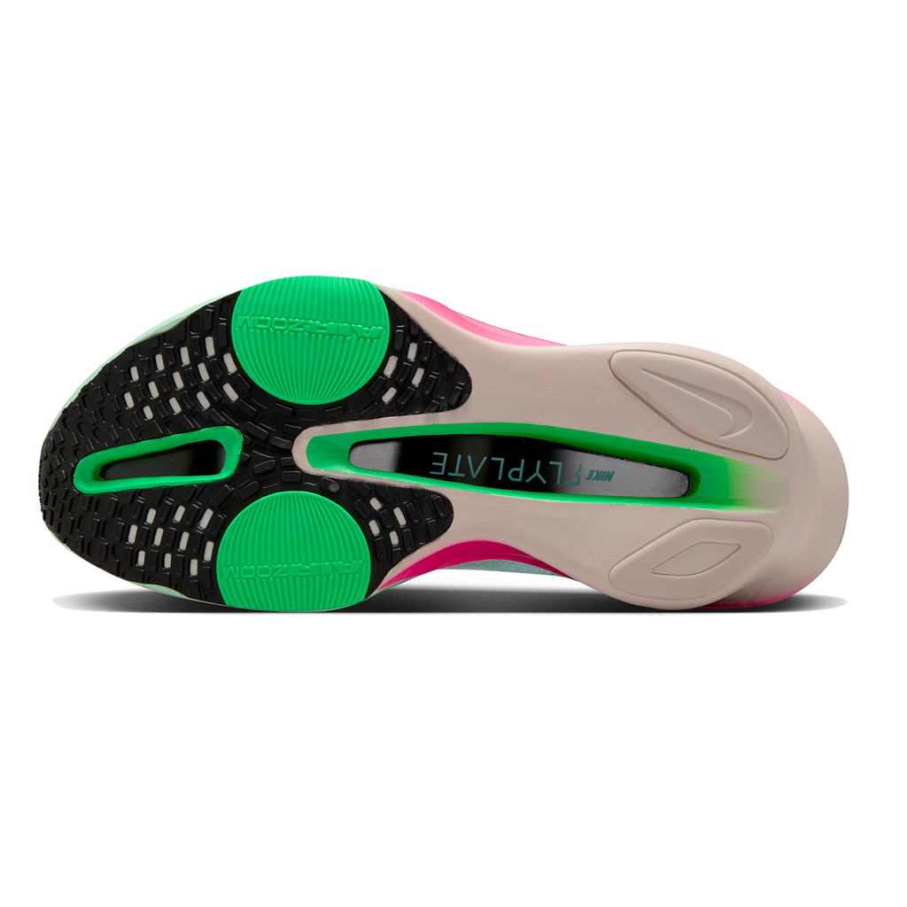 Nike Air Zoom Alphafly Next% 3 — Bright Crimson - Cave Purple - Lime Blast - Mint Foam - Sunset Tint - Green Strike — Size D — Width 12.5 — Alternate View 27