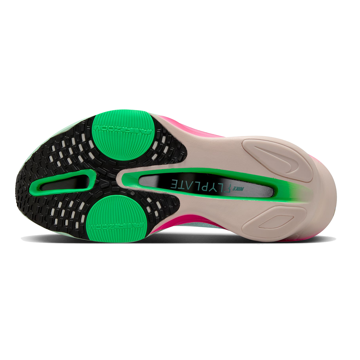 Nike Air Zoom Alphafly Next% 3 — Bright Crimson - Cave Purple - Lime Blast - Mint Foam - Sunset Tint - Green Strike — Size D — Width 12.5 — Alternate View 27