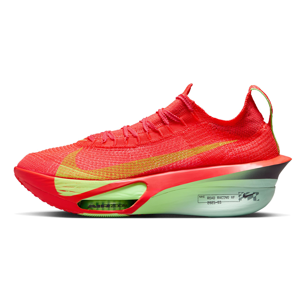 Nike Air Zoom Alphafly Next% 3 — Bright Crimson - Cave Purple - Lime Blast - Mint Foam - Sunset Tint - Green Strike — Size B — Width 6.5 — Alternate View 25