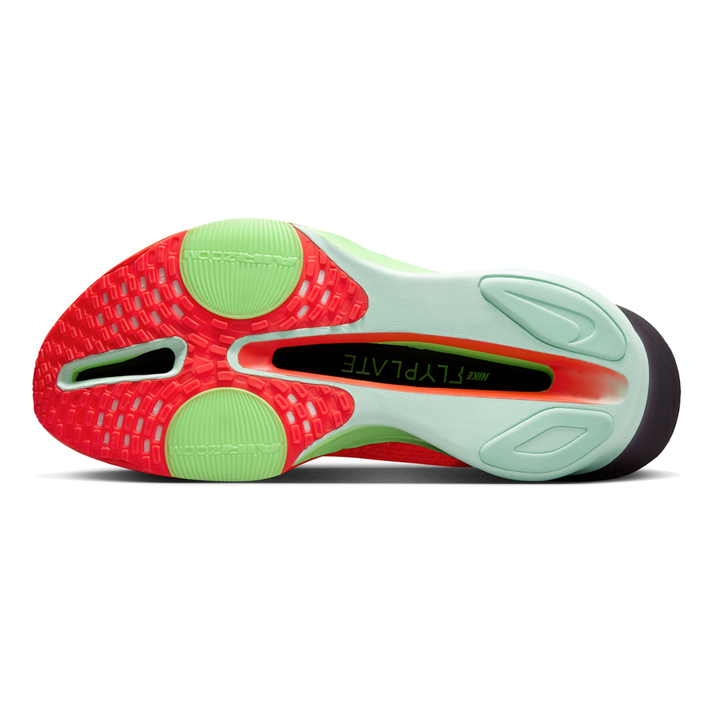Nike Air Zoom Alphafly Next% 3 — Bright Crimson - Cave Purple - Lime Blast - Mint Foam - Sunset Tint - Green Strike — Size D — Width 12.5 — Alternate View 36