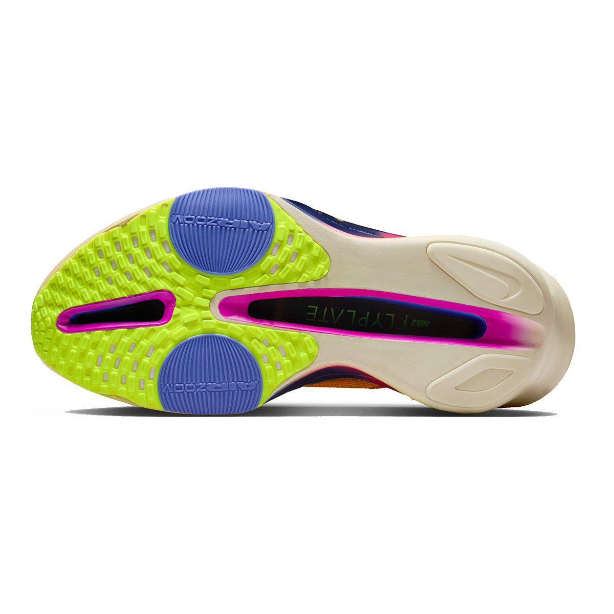 Nike Air Zoom Alphafly Next% 3 — Bright Crimson - Cave Purple - Lime Blast - Mint Foam - Sunset Tint - Green Strike — Size D — Width 12.5 — Alternate View 8