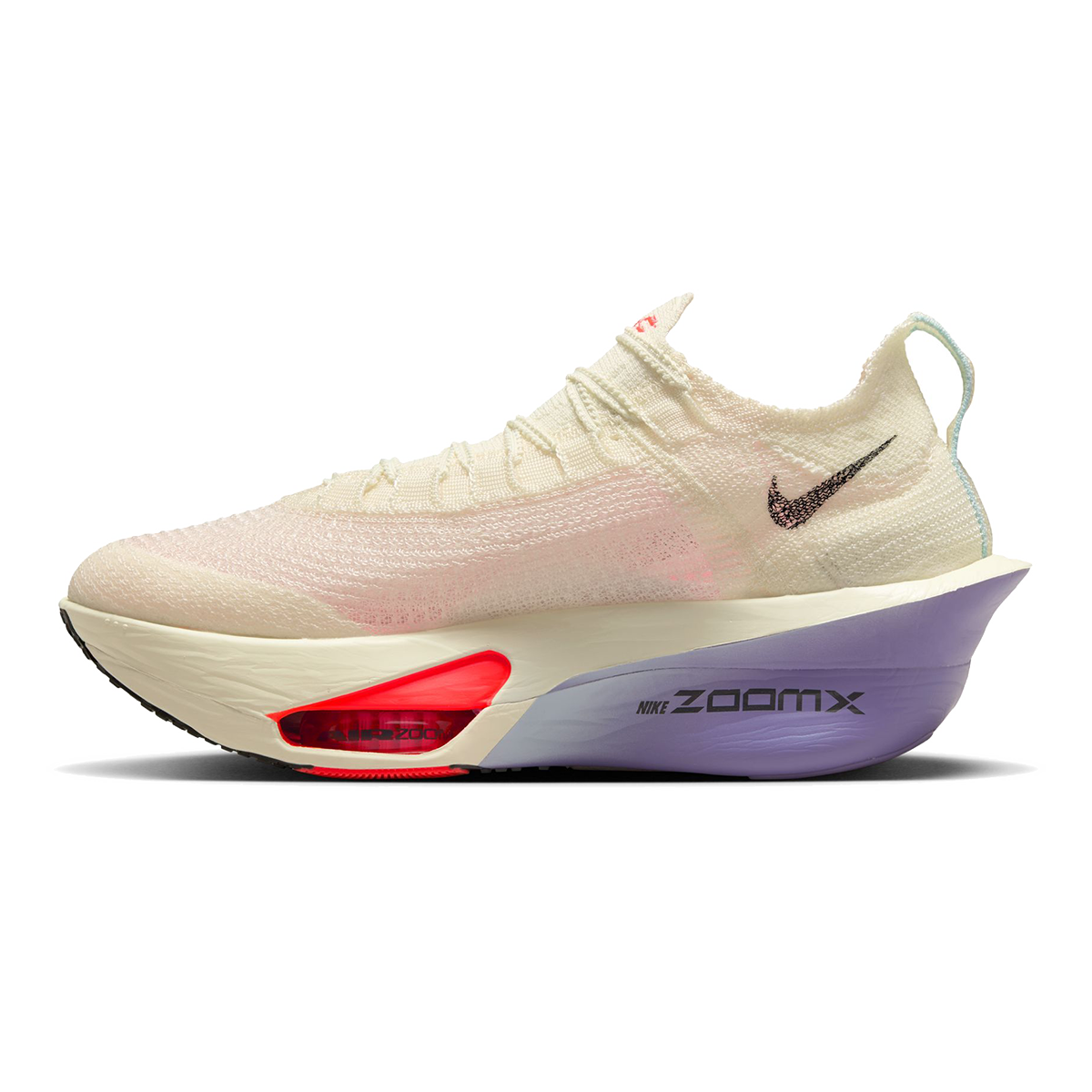 Nike Air Zoom Alphafly Next% 3 — Bright Crimson - Cave Purple - Lime Blast - Mint Foam - Sunset Tint - Green Strike — Size B — Width 6.5 — Alternate View 16