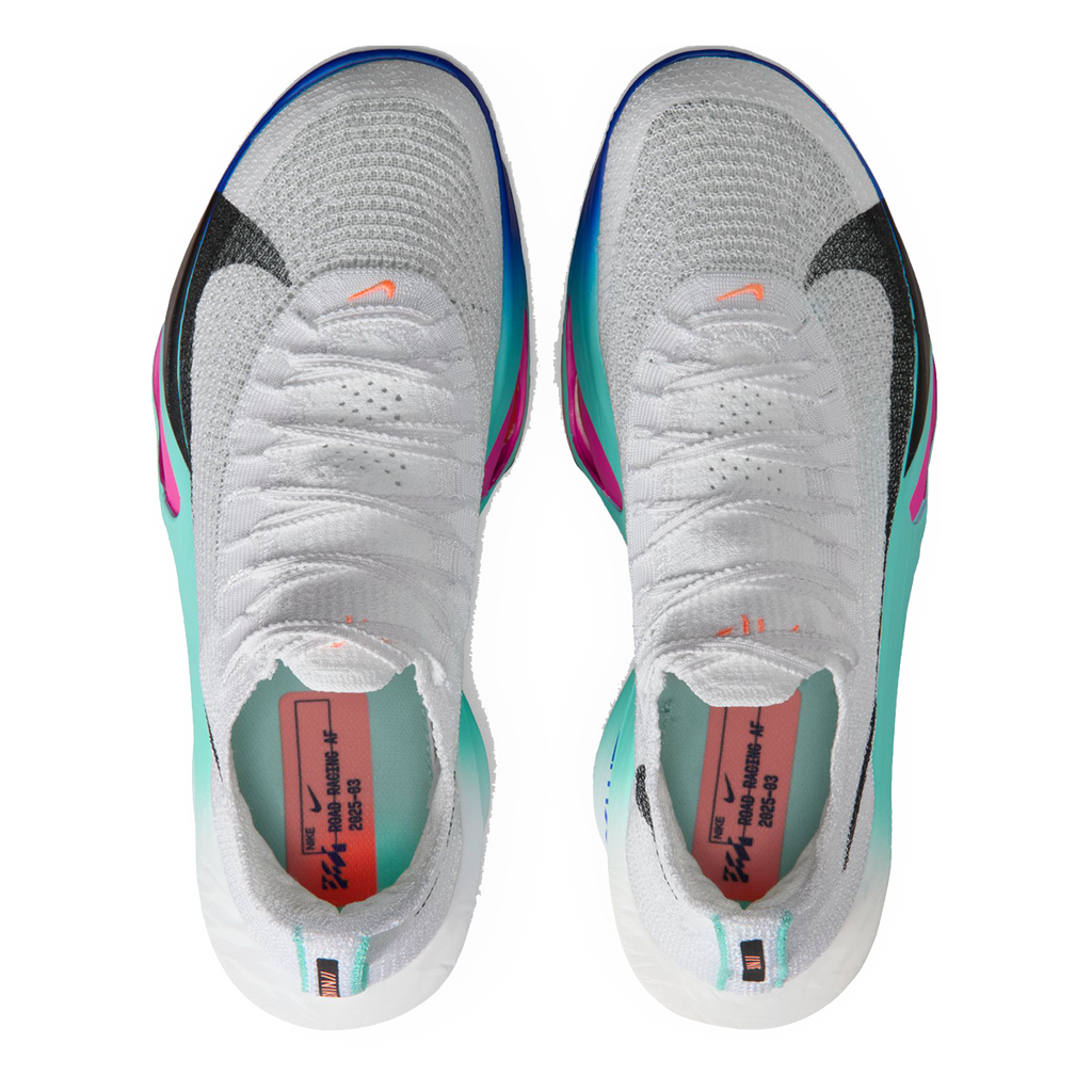 Nike Air Zoom Alphafly Next% 3 — Bright Crimson - Cave Purple - Lime Blast - Mint Foam - Sunset Tint - Green Strike — Size B — Width 6.5 — Alternate View 31