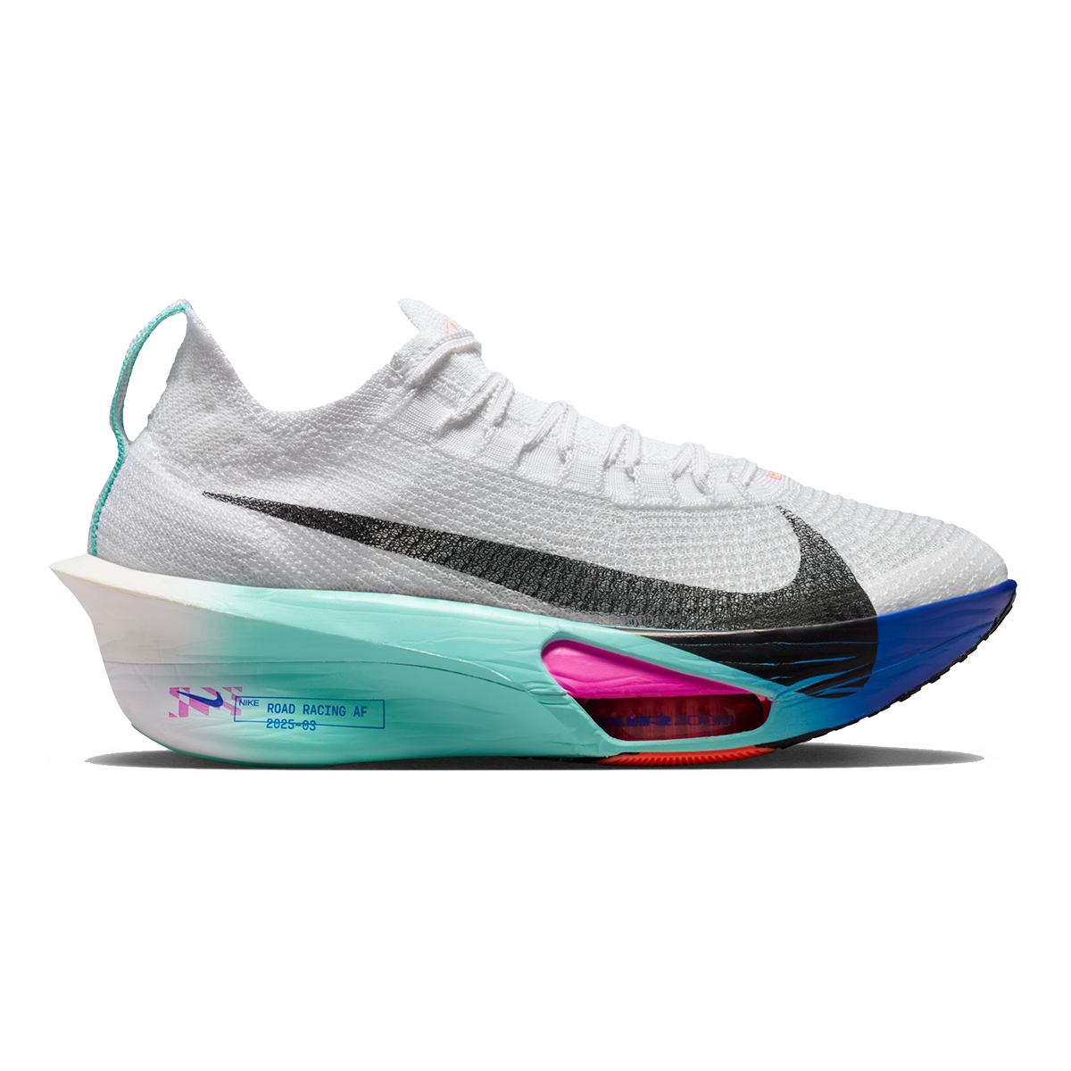 Nike Air Zoom Alphafly Next% 3 — Bright Crimson - Cave Purple - Lime Blast - Mint Foam - Sunset Tint - Green Strike — Size B — Width 6.5 — Alternate View 29