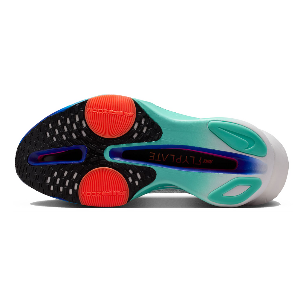 Nike Air Zoom Alphafly Next% 3 — Bright Crimson - Cave Purple - Lime Blast - Mint Foam - Sunset Tint - Green Strike — Size B — Width 6.5 — Alternate View 32