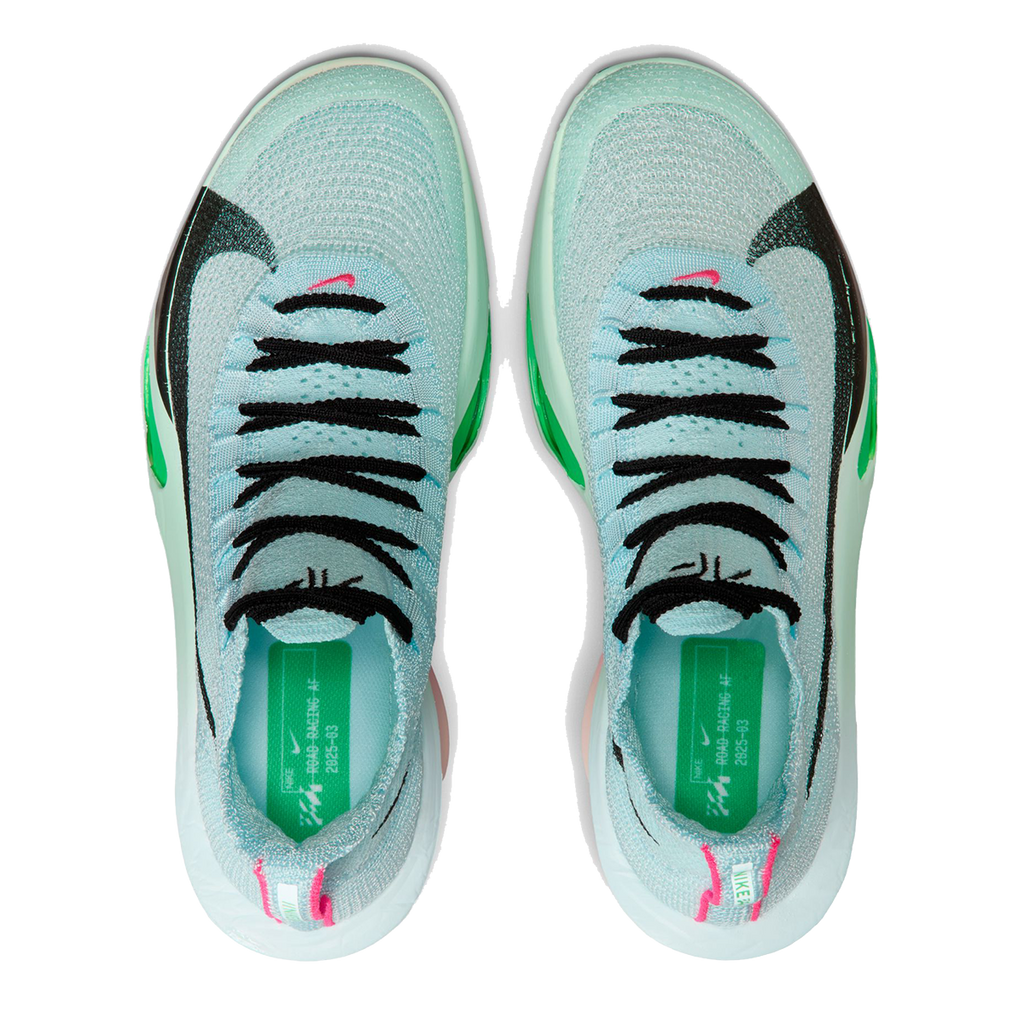Nike Air Zoom Alphafly Next% 3 — Bright Crimson - Cave Purple - Lime Blast - Mint Foam - Sunset Tint - Green Strike — Size B — Width 6.5 — Alternate View 13