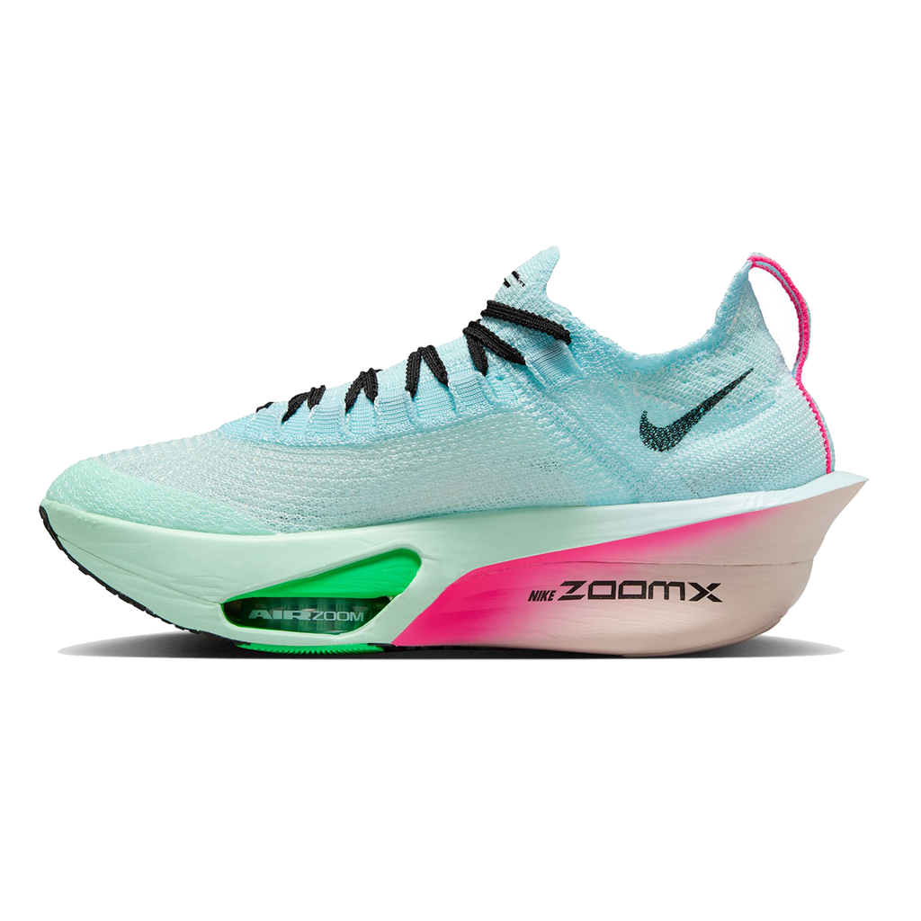 Nike Air Zoom Alphafly Next% 3 — Bright Crimson - Cave Purple - Lime Blast - Mint Foam - Sunset Tint - Green Strike — Size B — Width 6.5 — Alternate View 12