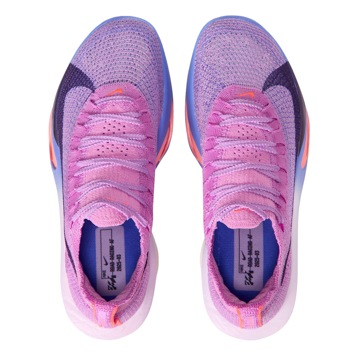 Nike Air Zoom Alphafly Next% 3 — Bright Crimson - Cave Purple - Lime Blast - Mint Foam - Sunset Tint - Green Strike — Size B — Width 6.5 — Alternate View 41