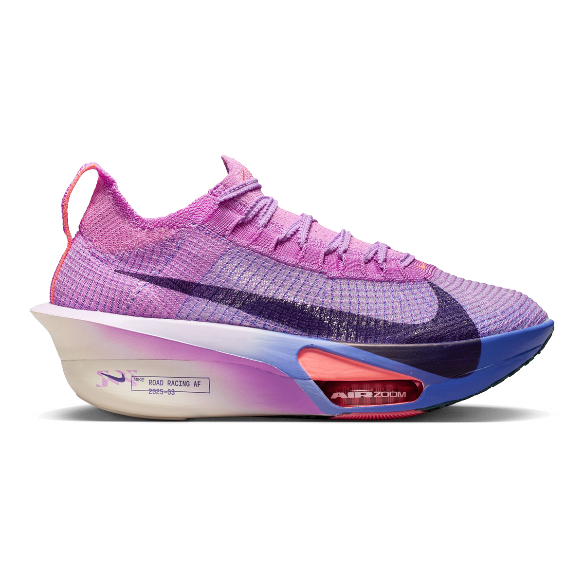Nike Air Zoom Alphafly Next% 3 — Bright Crimson - Cave Purple - Lime Blast - Mint Foam - Sunset Tint - Green Strike — Size B — Width 6.5 — Alternate View 39