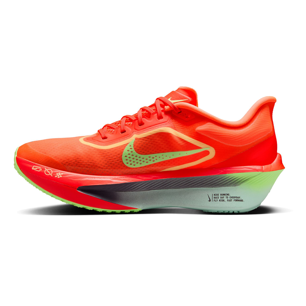 Nike Zoom Fly 6 — Bright Crimson - Cave Purple - Lime Blast - Mint Foam - Hyper Orange — Size D — Width 9 — Alternate View 11