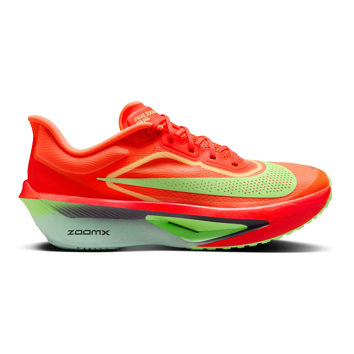 Nike Zoom Fly 6 — Bright Crimson - Cave Purple - Lime Blast - Mint Foam - Hyper Orange — Size D — Width 9 — Alternate View 10