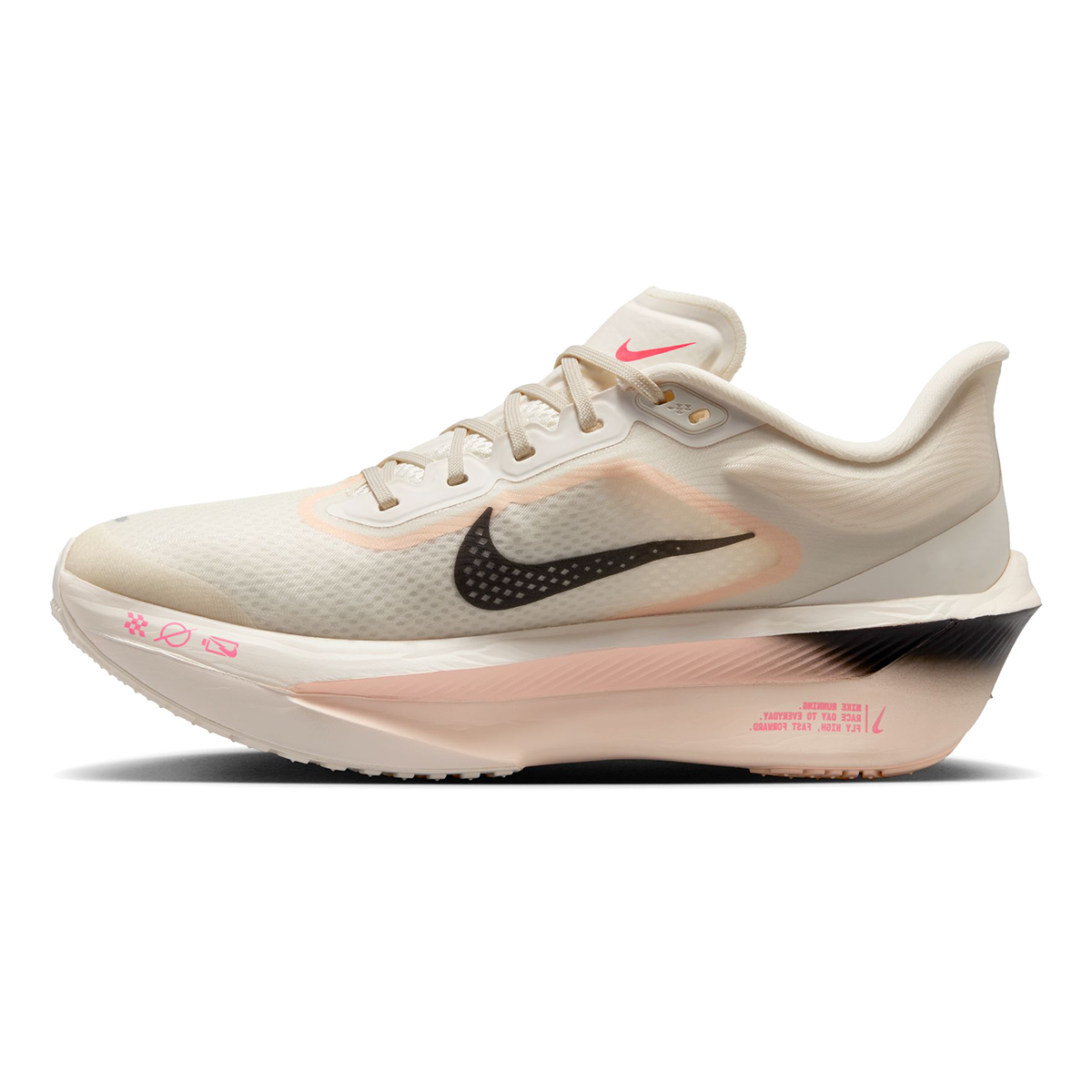 Nike Zoom Fly 6 — Pale Ivory - Black - Crimson Tint - Sail - Hot Punch — Size B — Width 7 — Alternate View 22