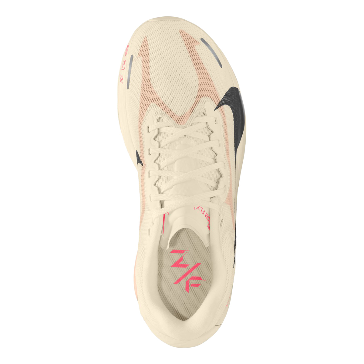 Nike Zoom Fly 6 — Pale Ivory - Black - Crimson Tint - Sail - Hot Punch — Size B — Width 7 — Alternate View 23