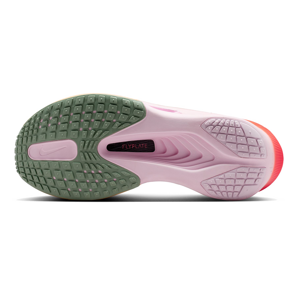 Nike Zoom Fly 6 — Pale Ivory - Black - Crimson Tint - Sail - Hot Punch — Size B — Width 7 — Top View