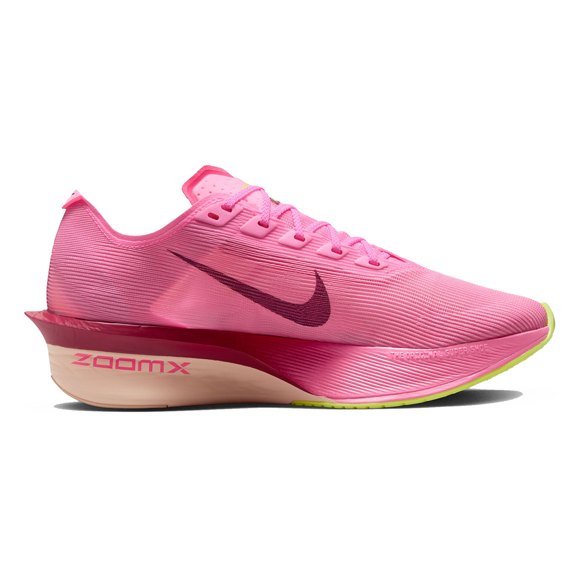 Nike Zoomx Vaporfly Next% 4 — White - Black - Hyper Pink - Mint Foam — Size B — Width 7 — Alternate View 9