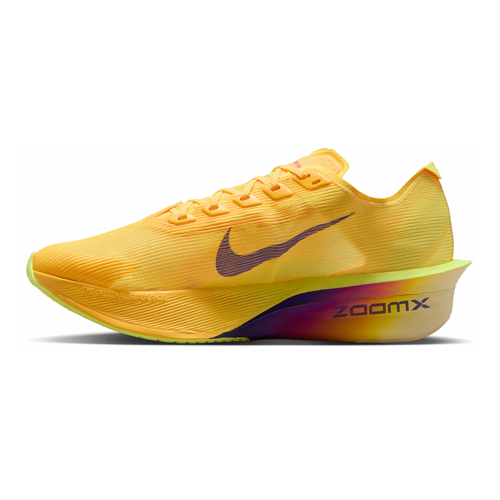 Nike Zoomx Vaporfly Next% 4 — White - Black - Hyper Pink - Mint Foam — Size B — Width 7 — Lifestyle View