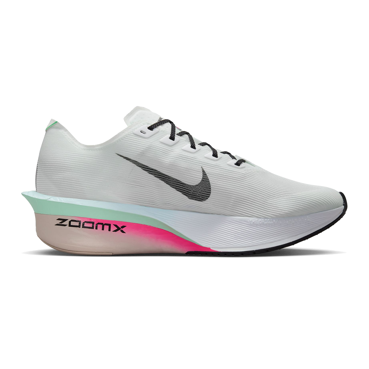 Nike Zoomx Vaporfly Next% 4 — White - Black - Hyper Pink - Mint Foam — Size D — Width 9 — Alternate View 13