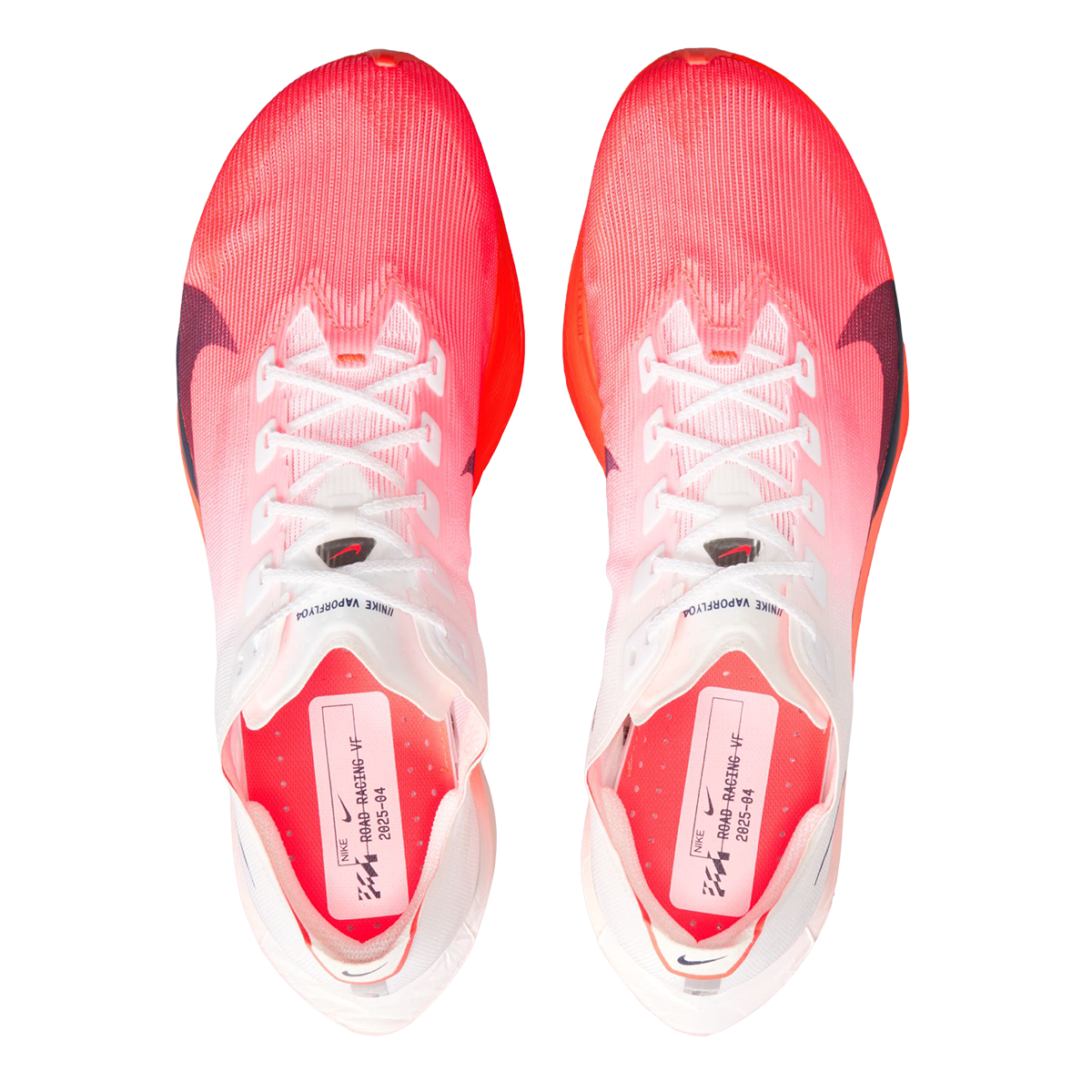 Nike Zoomx Vaporfly Next% 4 — White - Black - Hyper Pink - Mint Foam — Size D — Width 9 — Back View