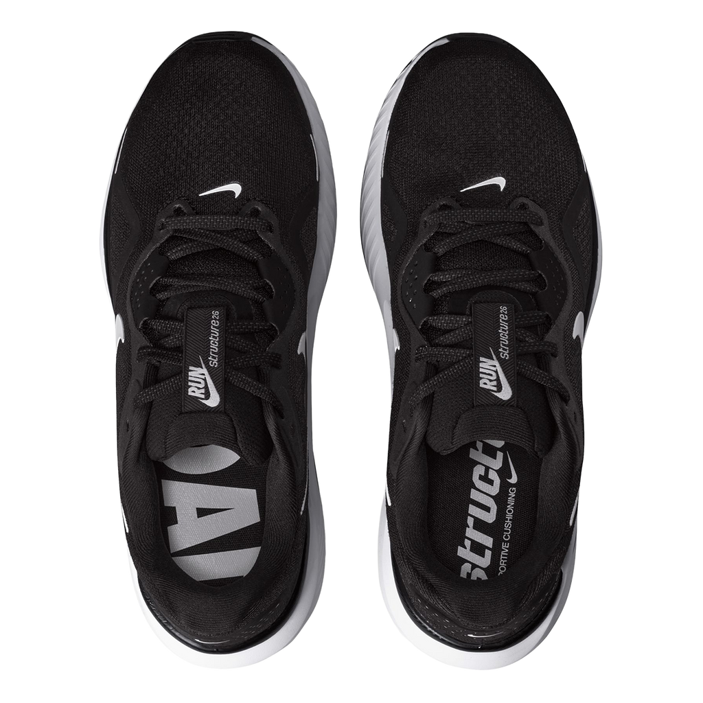 Nike Structure 26 — Hyper Pink - Black - Pink Spell - White — Size B — Width 10 — Alternate View 23