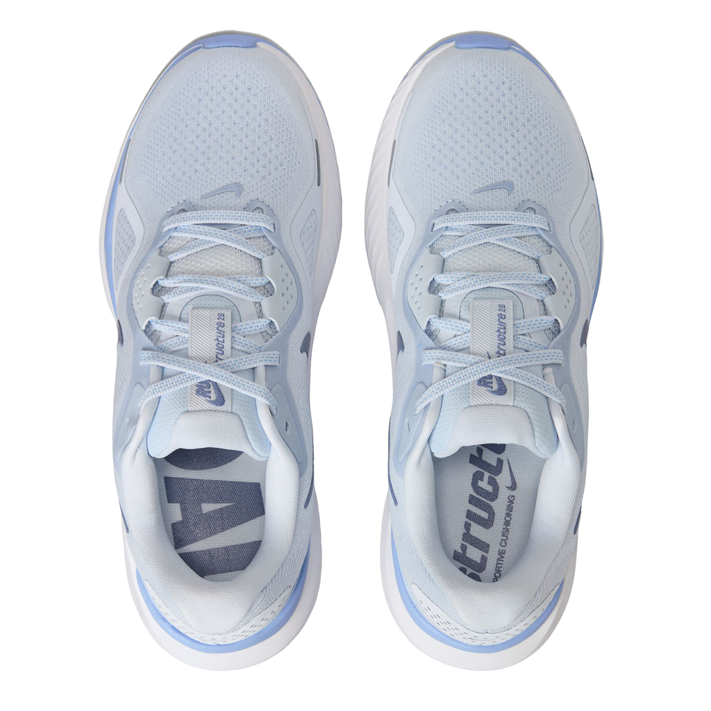 Nike Structure 26 — Hyper Pink - Black - Pink Spell - White — Size B — Width 10 — Back View