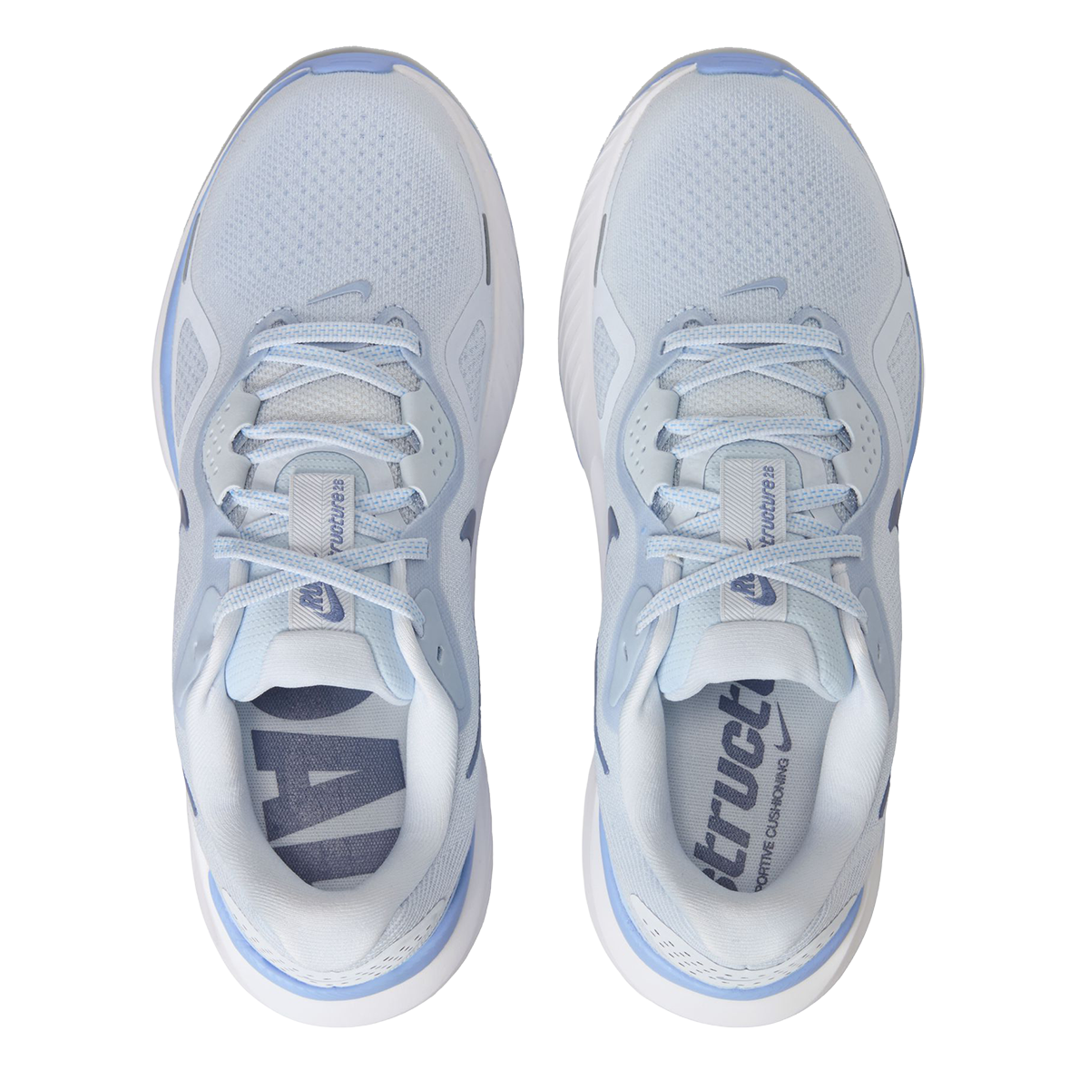 Nike Structure 26 — Hyper Pink - Black - Pink Spell - White — Size B — Width 10 — Back View