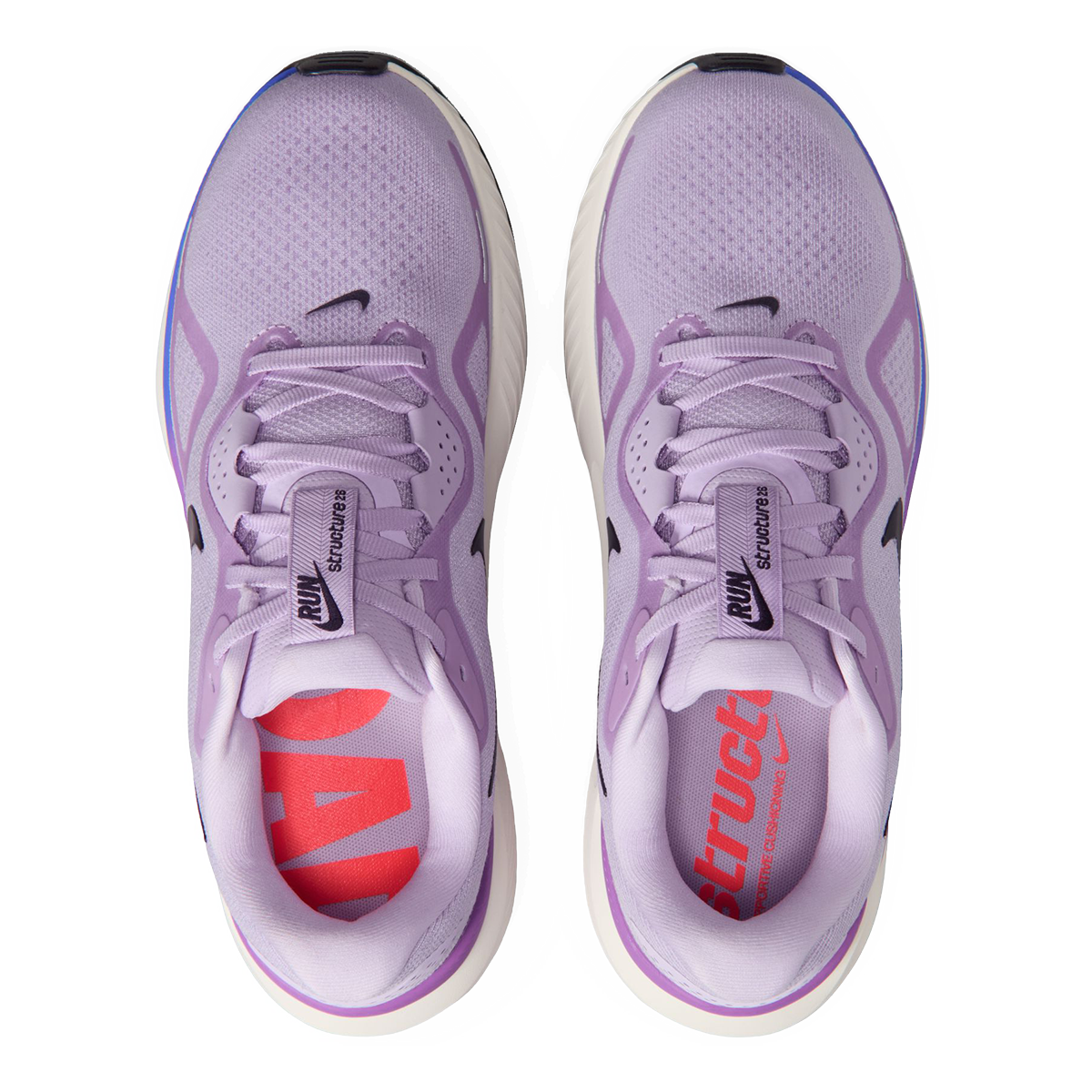 Nike Structure 26 — Hyper Pink - Black - Pink Spell - White — Size B — Width 10 — Alternate View 11