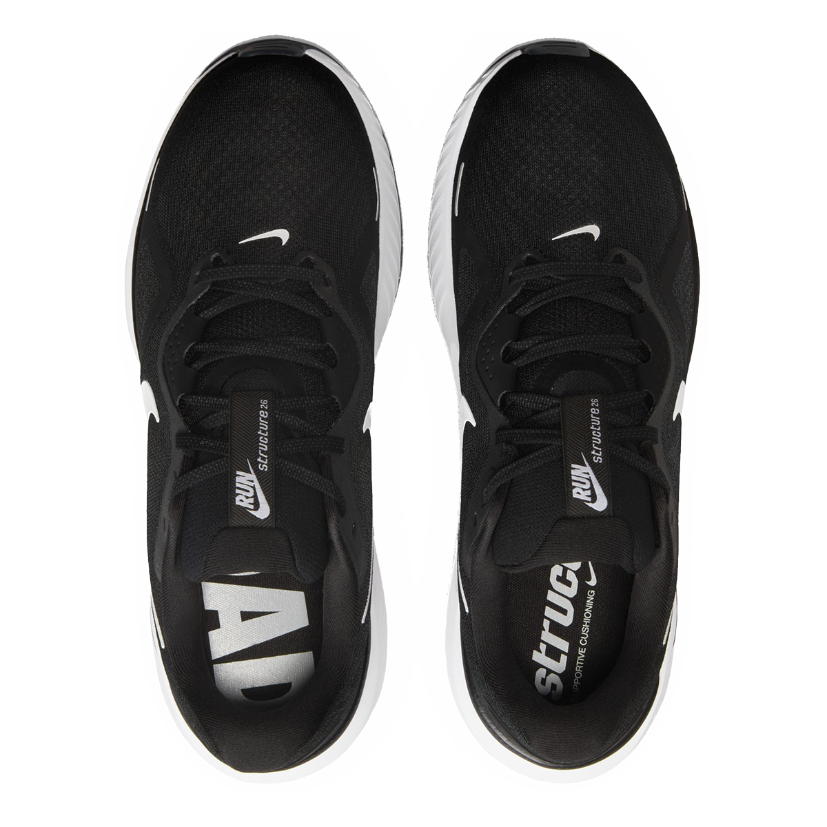 Nike Structure 26 — Pure Platinum - Persian Violet - Wolf Grey — Size D — Width 12 — Alternate View 26