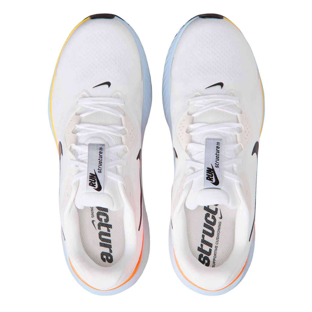 Nike Structure 26 — Pure Platinum - Persian Violet - Wolf Grey — Size D — Width 12 — Alternate View 30