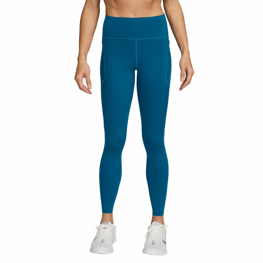 Nike Swift High-Waisted 7/8 Running Leggings — Tattoo - Reflective Silver — Size Large — Alternate View 11