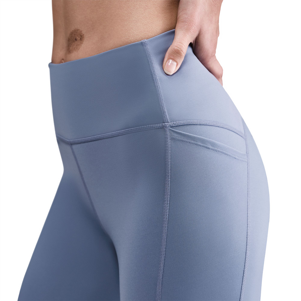 Nike Swift High-Waisted 7/8 Running Leggings — Tattoo - Reflective Silver — Size Large — Alternate View 10