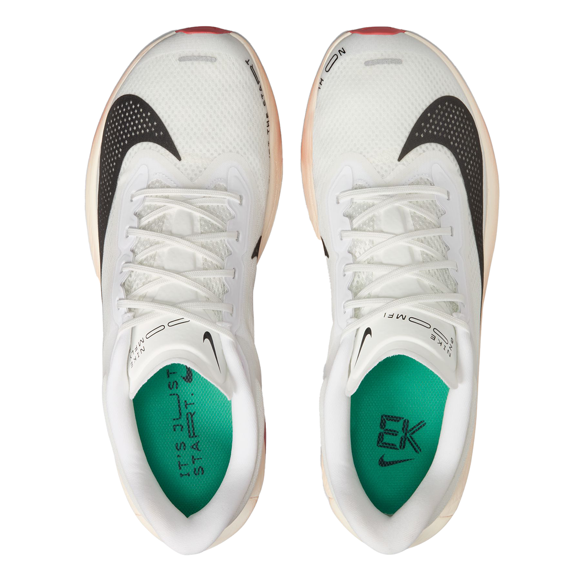 Nike Zoom Fly 6 EK — White - Black - Pale Ivory - Sail - Stadium Green — Size D — Width 9 — Alternate View 7