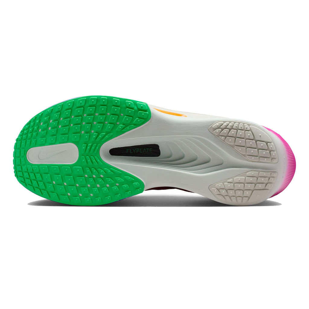 Nike Zoom Fly 6 EK — White - Black - Pale Ivory - Sail - Stadium Green — Size D — Width 9 — Top View
