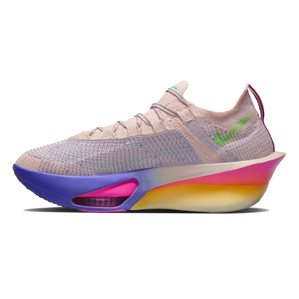 Nike Alphafly 3 Eliud Kipchoge — Vapor Green - Black - Dragon Red — Size D — Width 8 — Side View