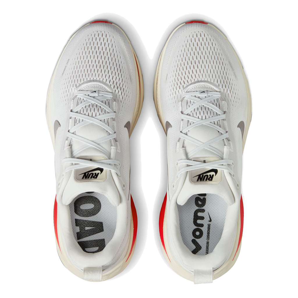 Nike Vomero 18 — Pure Platinum - Anthracite - Smoke Grey - Lt Smoke Grey - Univ Red - Solar Red — Size D — Width 9 — Alternate View 39