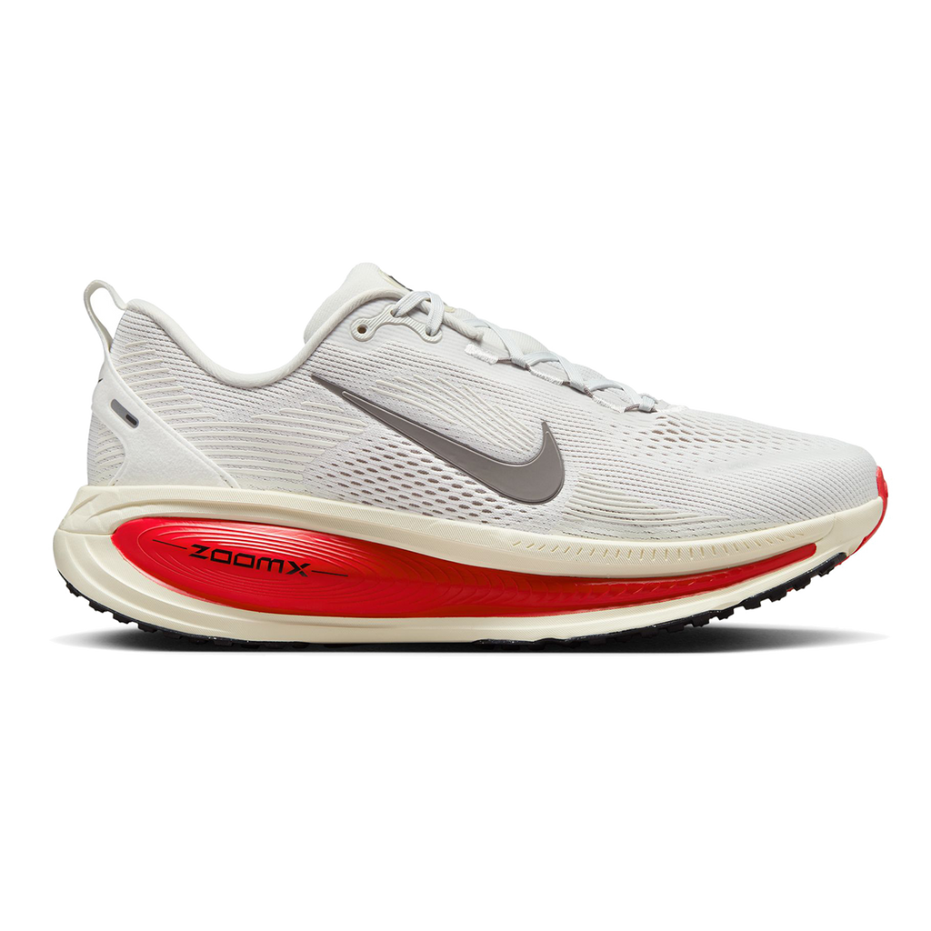 Nike Vomero 18 — Pure Platinum - Anthracite - Smoke Grey - Lt Smoke Grey - Univ Red - Solar Red — Size D — Width 9 — Alternate View 38