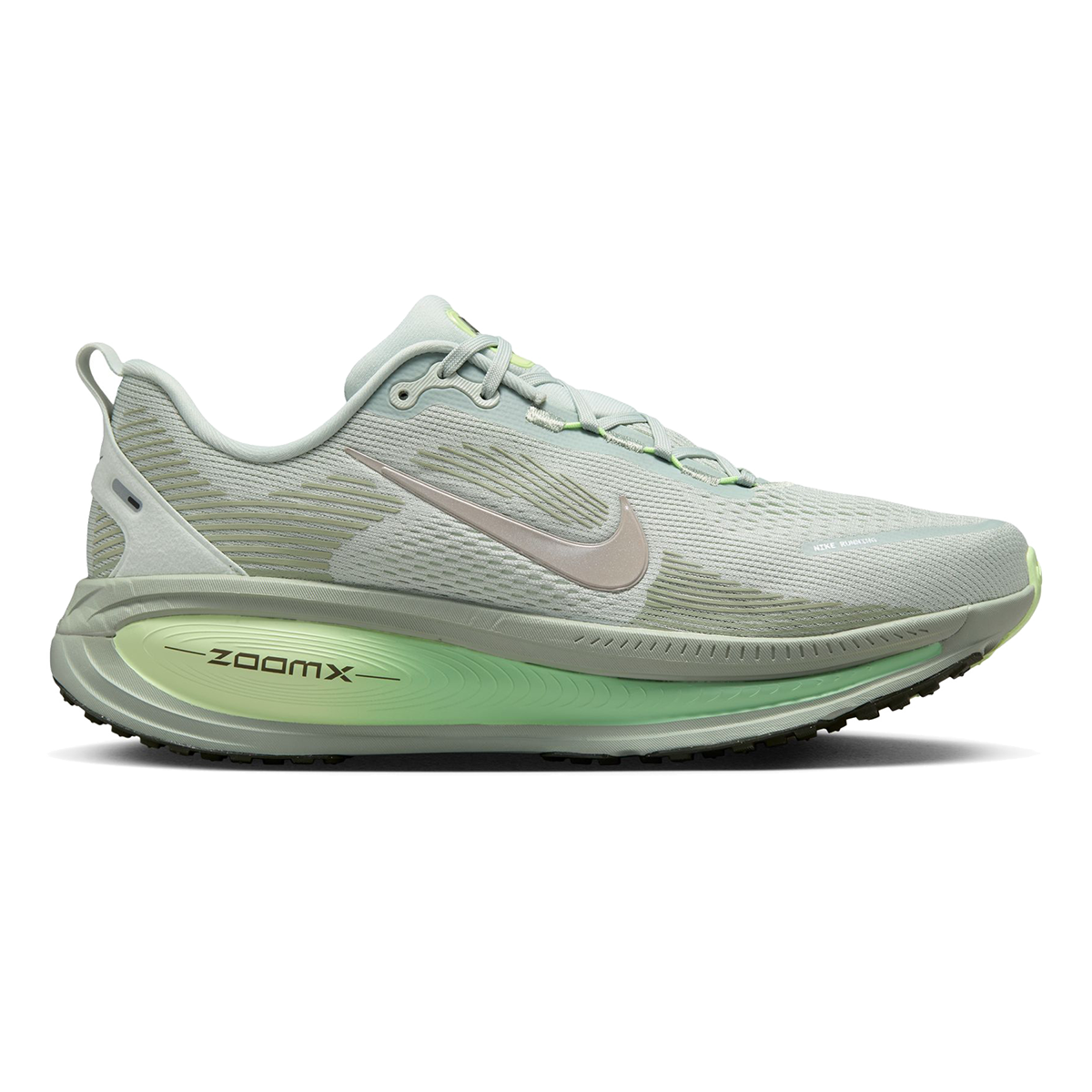 Nike Vomero 18 — Pure Platinum - Anthracite - Smoke Grey - Lt Smoke Grey - Univ Red - Solar Red — Size D — Width 9 — Alternate View 41