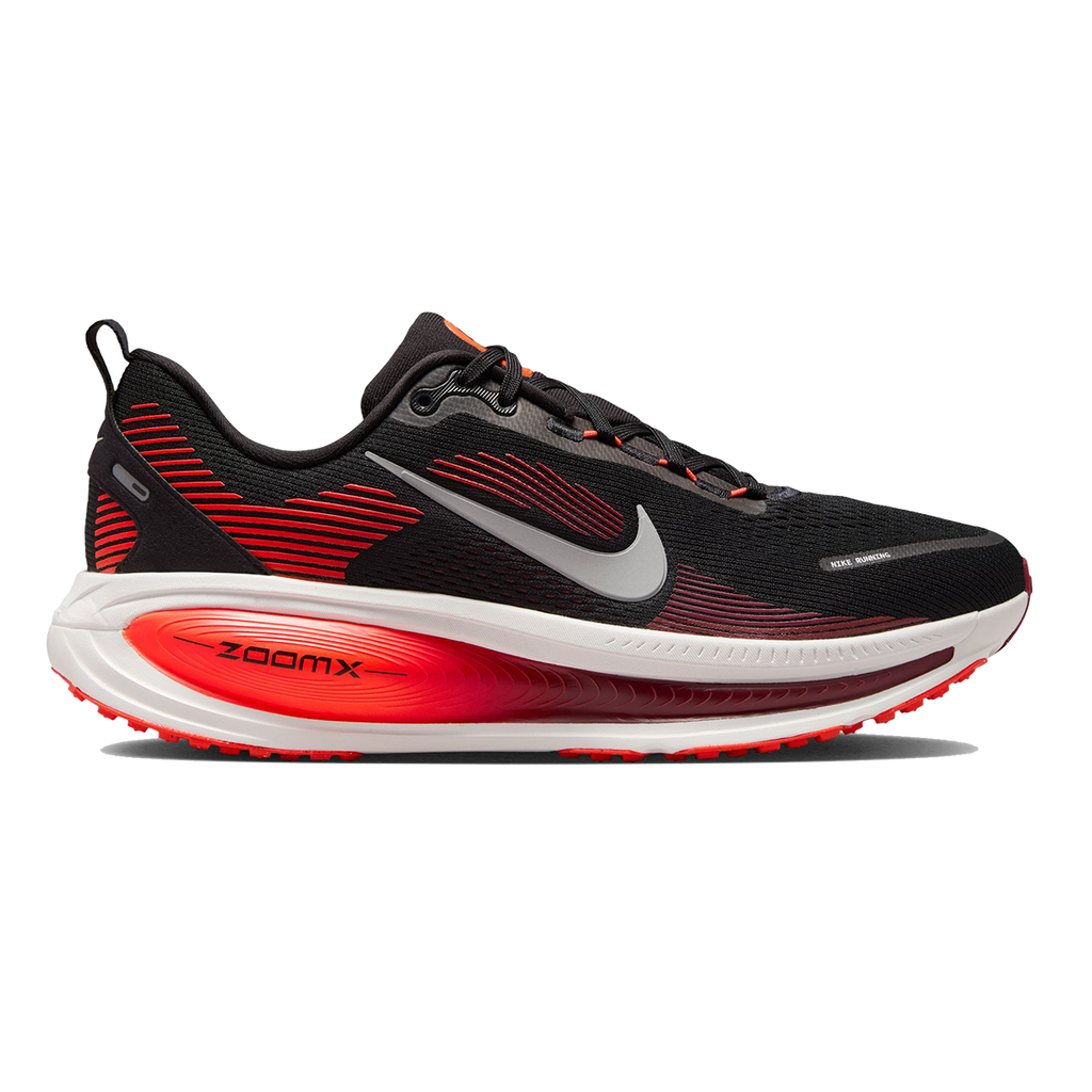 Nike Vomero 18 — Pure Platinum - Anthracite - Smoke Grey - Lt Smoke Grey - Univ Red - Solar Red — Size D — Width 9 — Alternate View 25