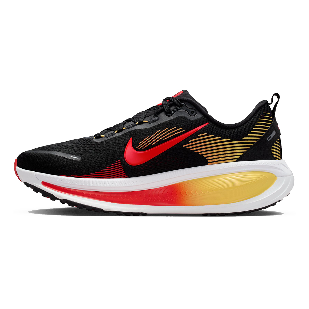Nike Vomero 18 — Pure Platinum - Anthracite - Smoke Grey - Lt Smoke Grey - Univ Red - Solar Red — Size D — Width 9 — Alternate View 89