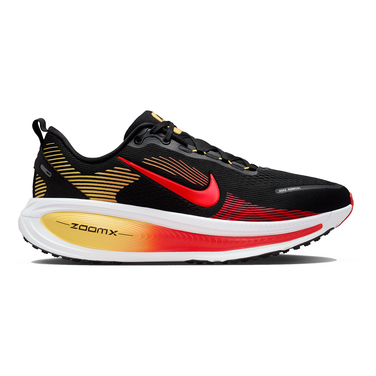Nike Vomero 18 — Pure Platinum - Anthracite - Smoke Grey - Lt Smoke Grey - Univ Red - Solar Red — Size D — Width 9 — Alternate View 88