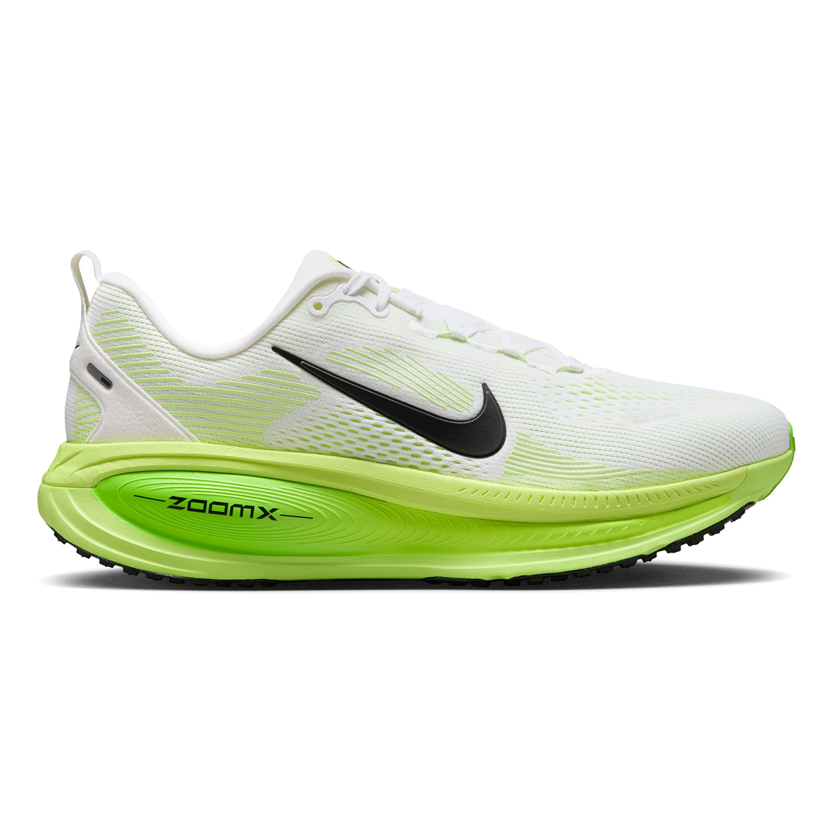 Nike Vomero 18 — Pure Platinum - Anthracite - Smoke Grey - Lt Smoke Grey - Univ Red - Solar Red — Size D — Width 9 — Alternate View 33