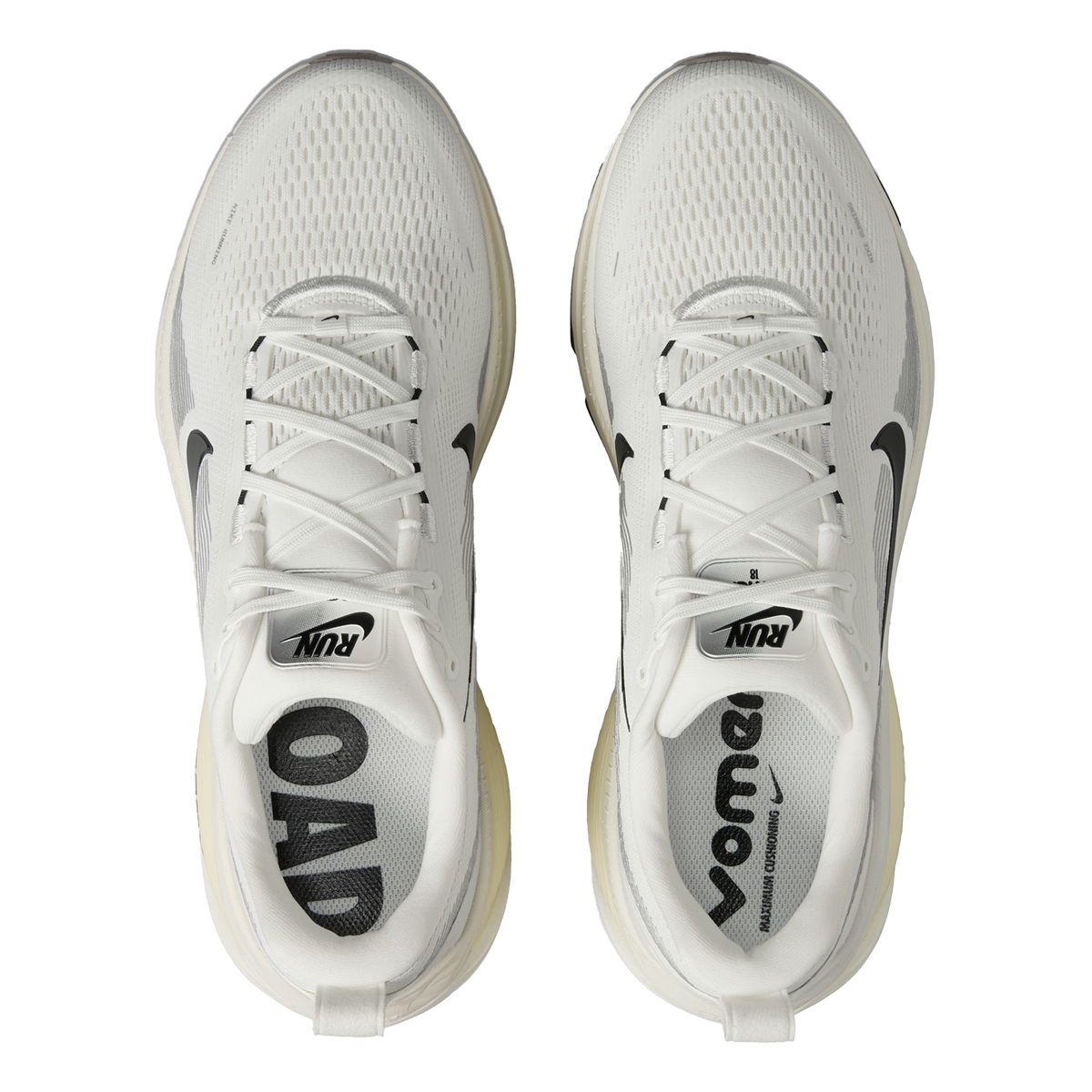 Nike Vomero 18 — Pure Platinum - Anthracite - Smoke Grey - Lt Smoke Grey - Univ Red - Solar Red — Size D — Width 9 — Alternate View 47