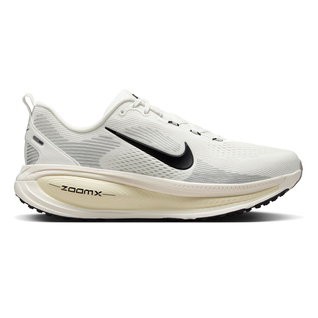 Nike Vomero 18 — Pure Platinum - Anthracite - Smoke Grey - Lt Smoke Grey - Univ Red - Solar Red — Size D — Width 9 — Alternate View 45