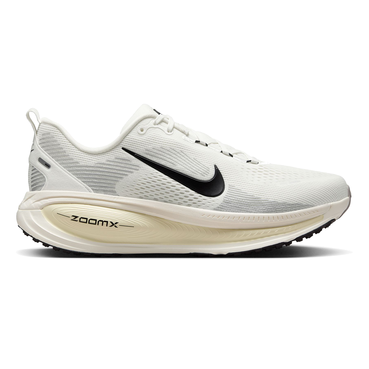 Nike Vomero 18 — Pure Platinum - Anthracite - Smoke Grey - Lt Smoke Grey - Univ Red - Solar Red — Size D — Width 9 — Alternate View 45