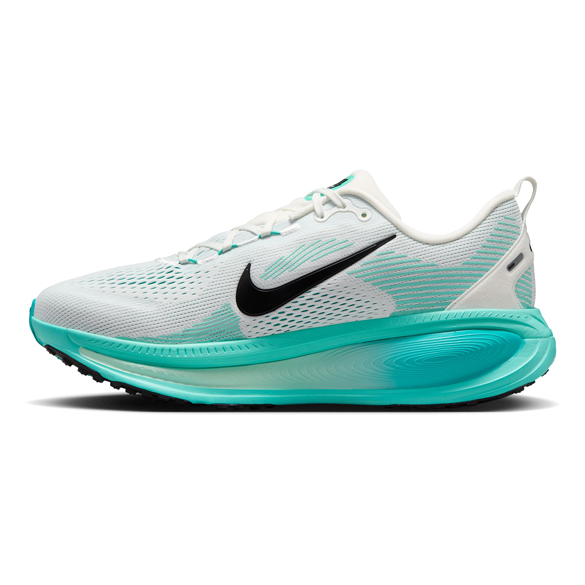 Nike Vomero 18 — Pure Platinum - Anthracite - Smoke Grey - Lt Smoke Grey - Univ Red - Solar Red — Size D — Width 9 — Alternate View 50