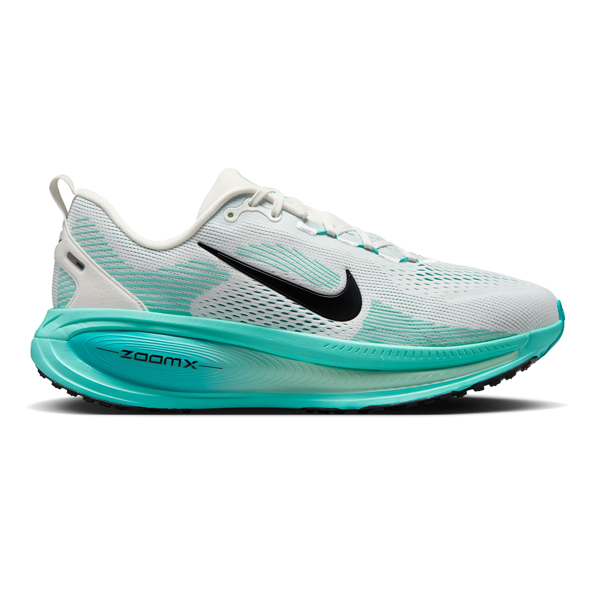 Nike Vomero 18 — Pure Platinum - Anthracite - Smoke Grey - Lt Smoke Grey - Univ Red - Solar Red — Size D — Width 9 — Alternate View 49